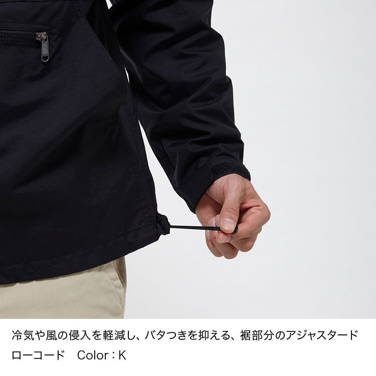 THE NORTH FACE (ザ・ノースフェイス) コンパクトアノラック (K