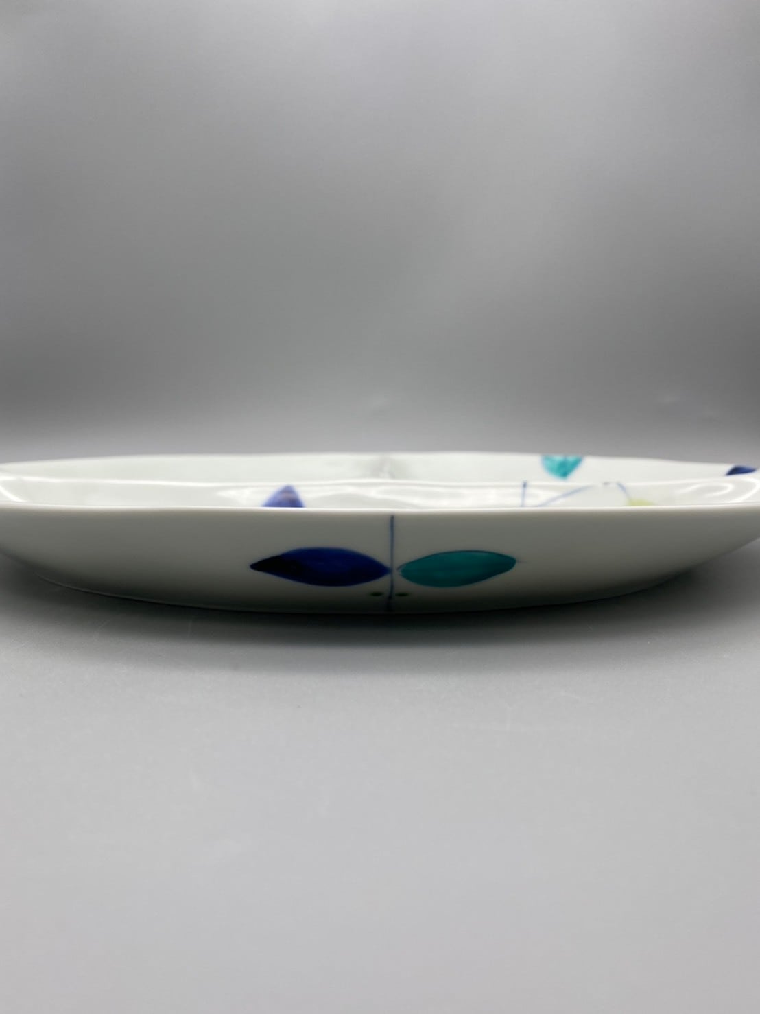 仕切り皿（L） レモン | 一峰窯