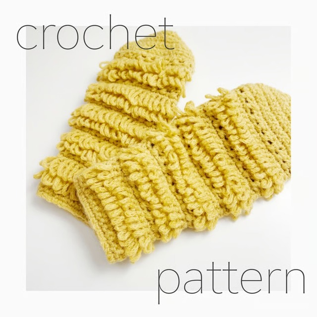 [Pattern] ミノムシミトン