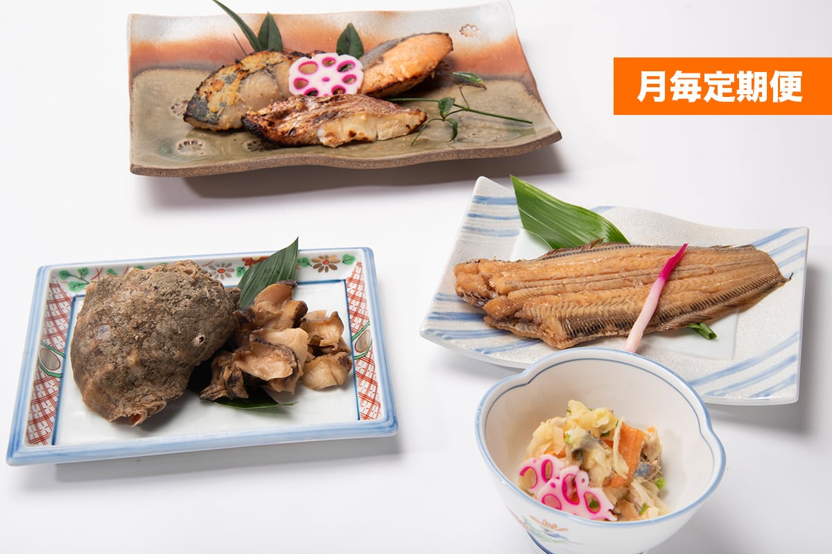 送料無料】【定期便】瀬戸内海の旬の魚 お惣菜ボックス | Takamatsu