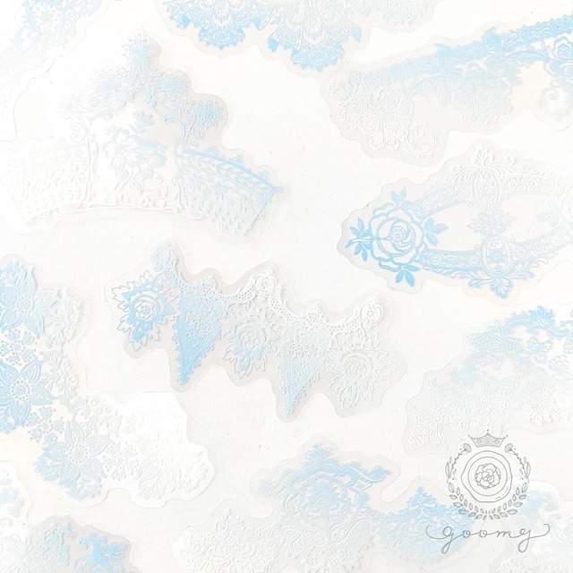 グラデーションレースシール 6 <S1188>