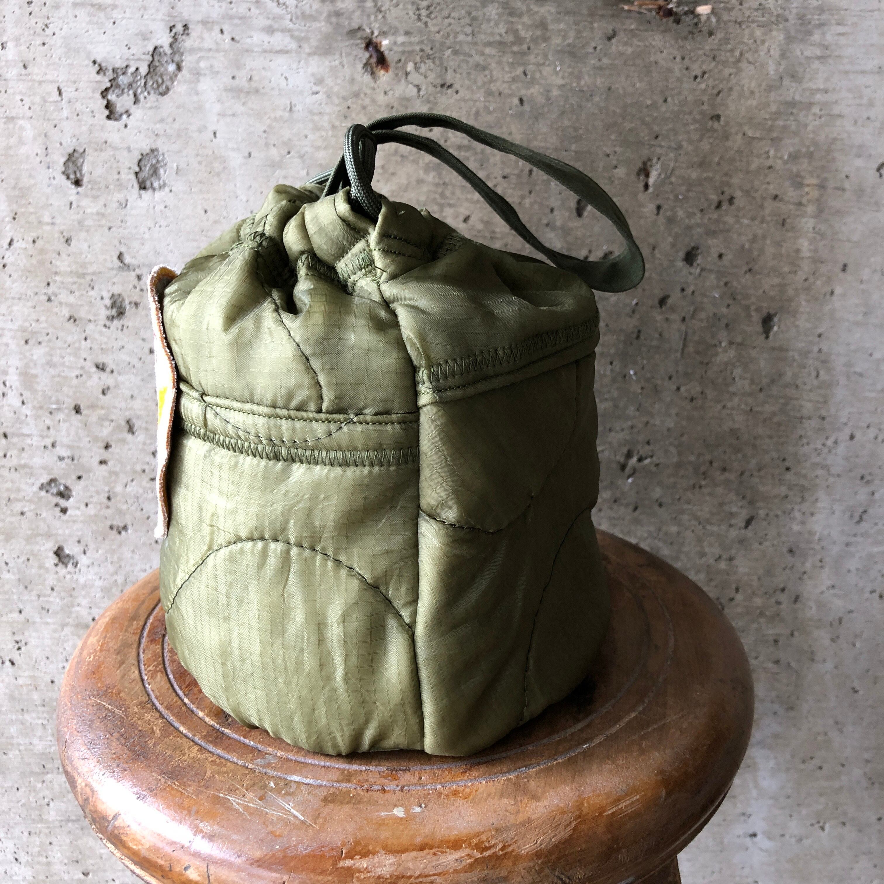 【25902E】ライナーリメイク　ペイシェントバッグ　巾着 25902E】ライナーリメイク ペイシェントバッグ 巾着 HB930