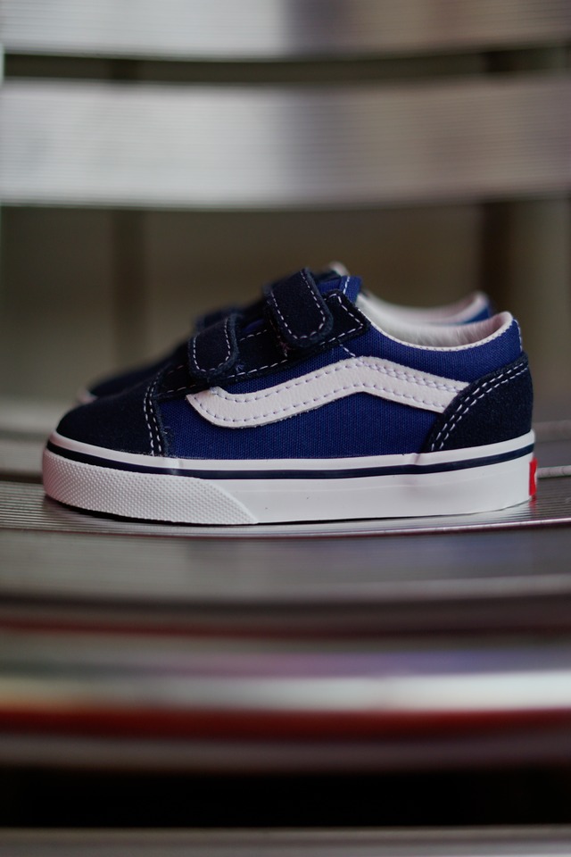 VANS KIDS " OLDSKOOL V " NAVY