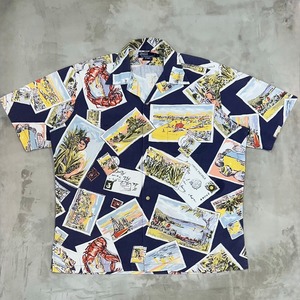 Polo Ralph Lauren  Open Collar Shirt”POSTCARD ”