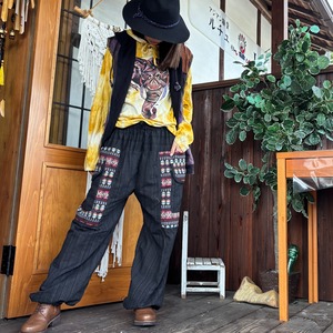 ビッグポケットゆったりパンツ