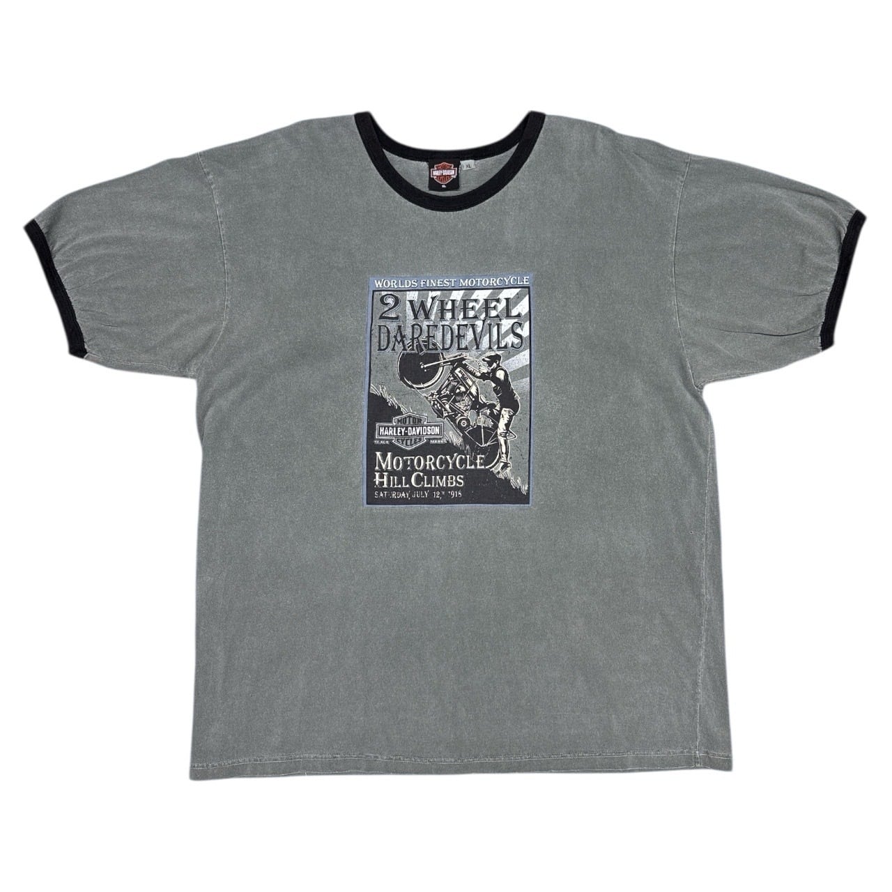 希少USA製✨美品 ARLEN’S × Arlen Ness Tシャツ 黒 M デッドストック Arlen Ness アーレンネス Tシャツ M ハーレー 古着