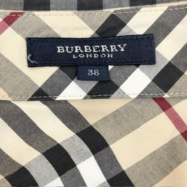 BURBERRY LONDON バーバリー ワンピース 40 BURBERRY LONDON ロングワンピース ブラック サイズ40