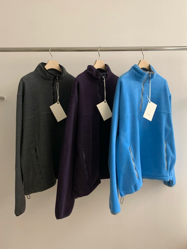 (予約) HAUS / Fleece sweat shirts 3color