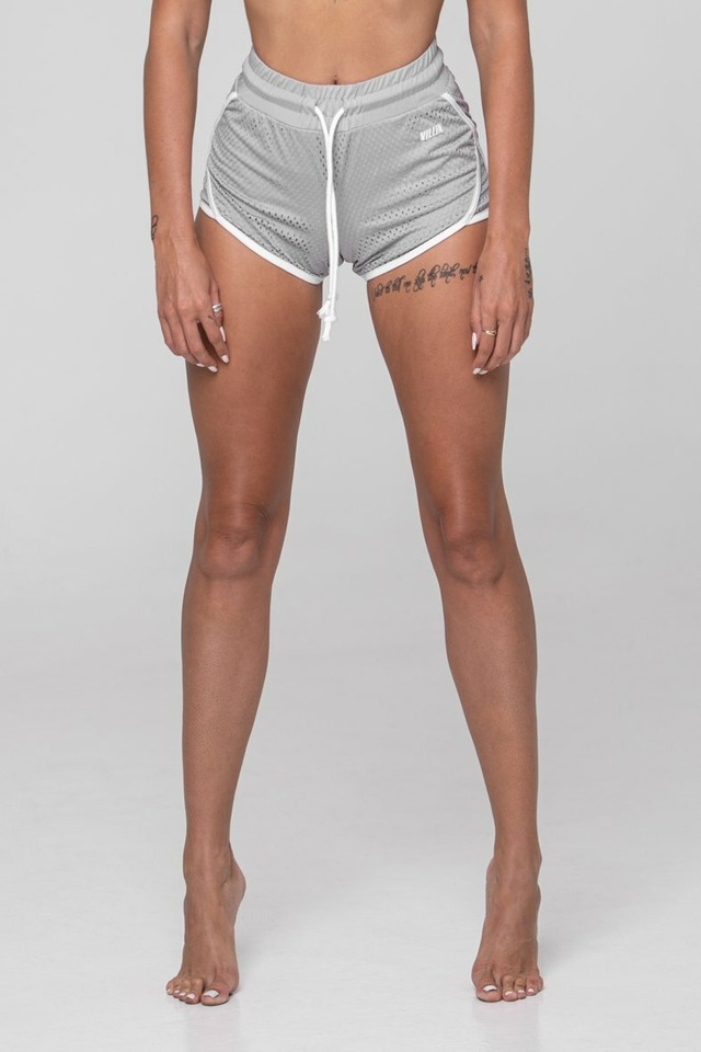 VILLIN PLAYER MESH SHORTS - GREY