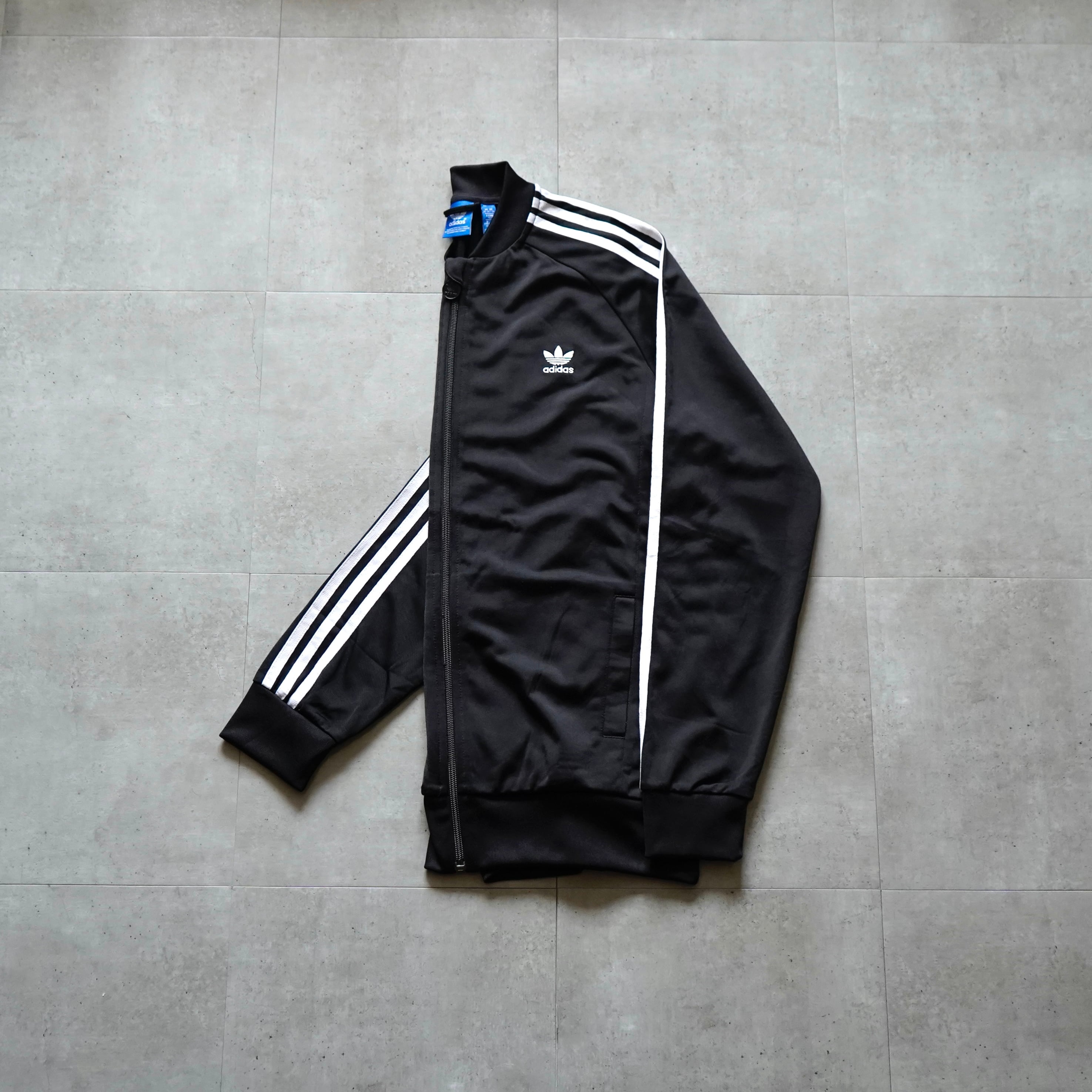 アディダス adidas トラックジャケット 黒 ATP トレフォイル アディダス adidas トラックジャケット 黒 ATP トレフォイル
