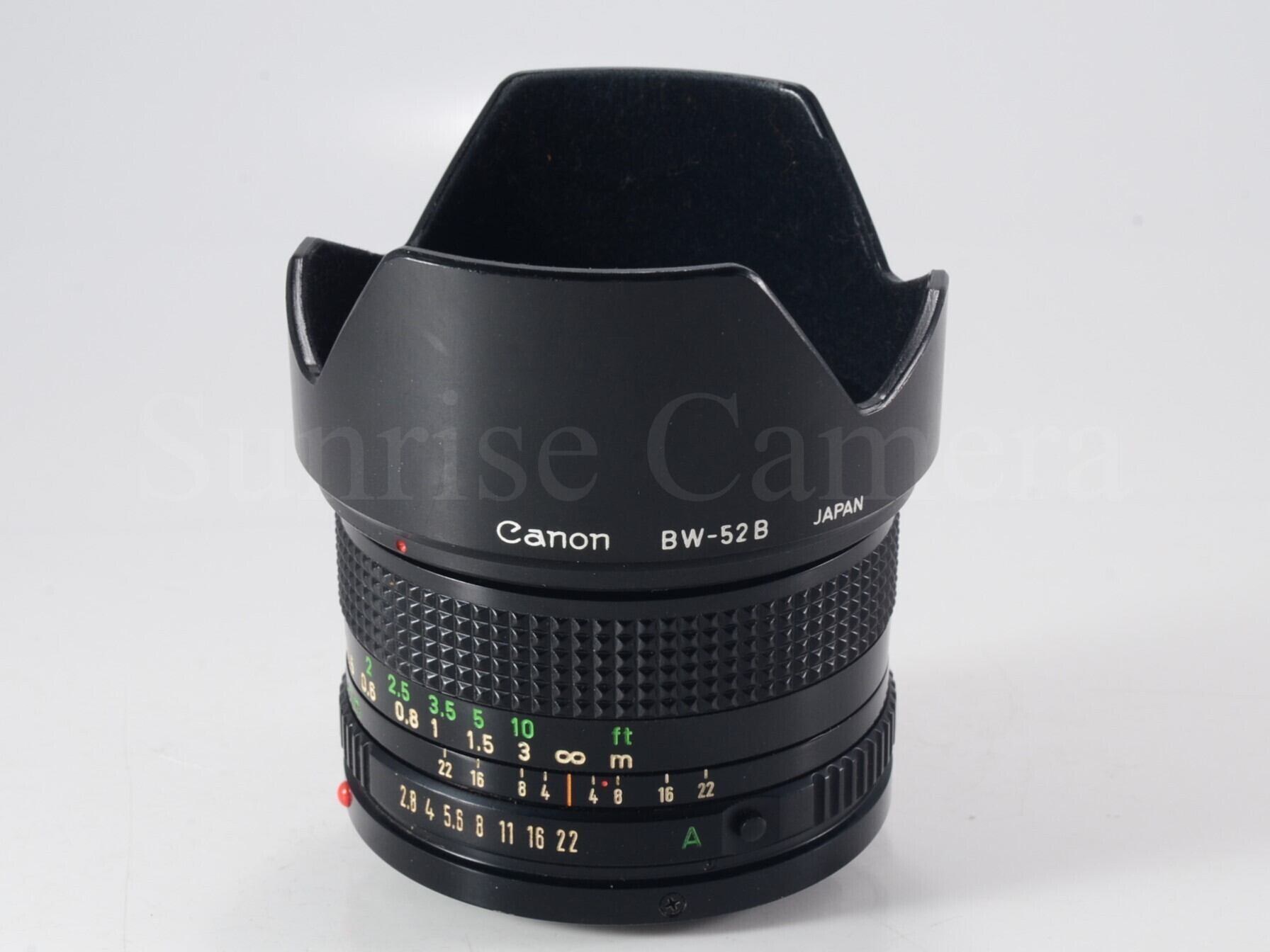 Canon NEW FD 28mm F2.8 キヤノン 単焦点オールドレンズ（60469