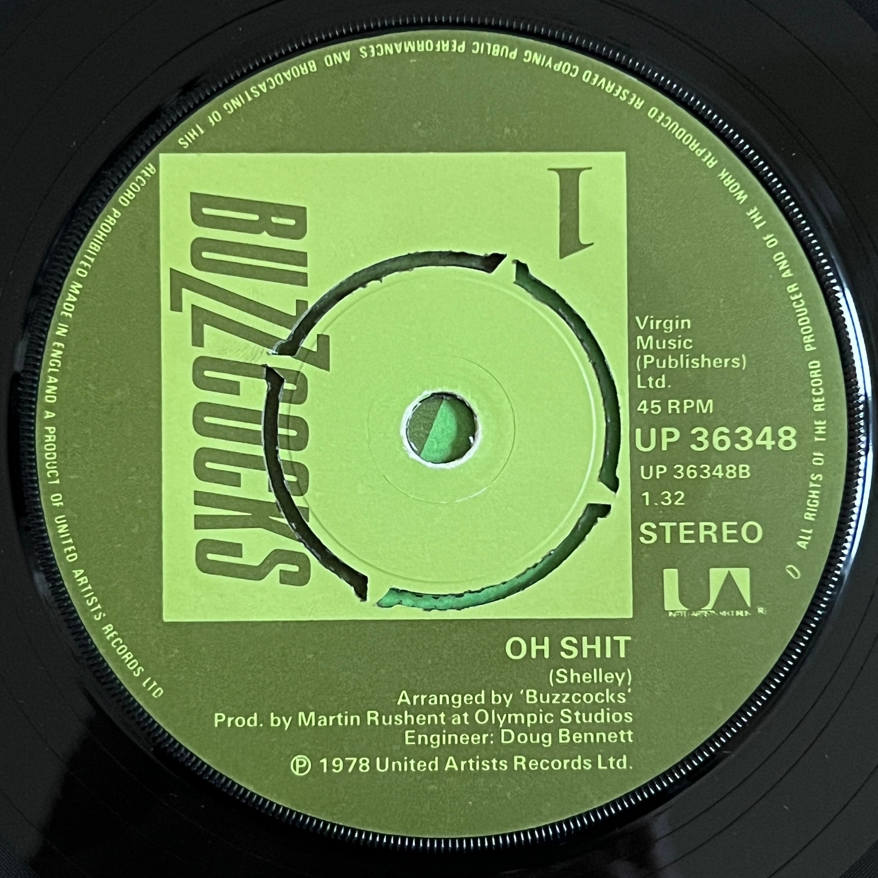 7inch】Buzzcocks / What Do I Get? | トキワレコーズ