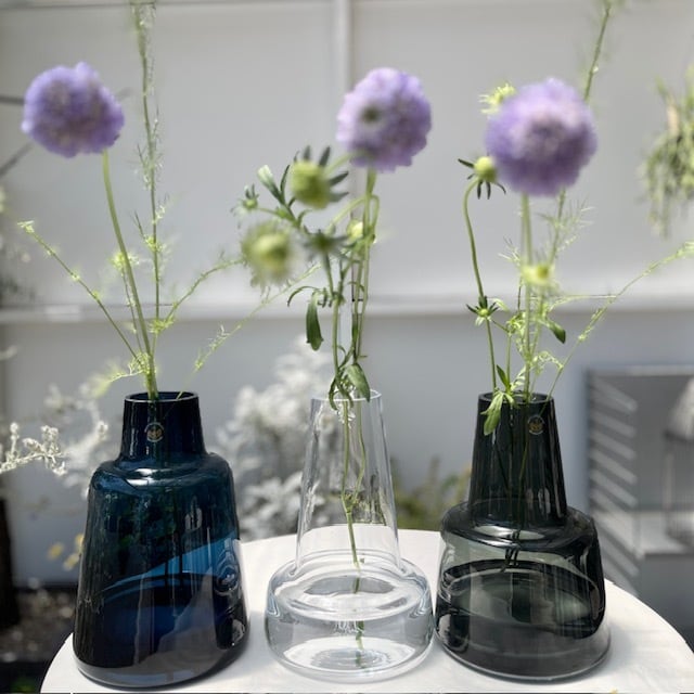 HOLMEGAARD(ホルムガード) フラワーベース Flora(フローラ)H24センチ 花瓶
