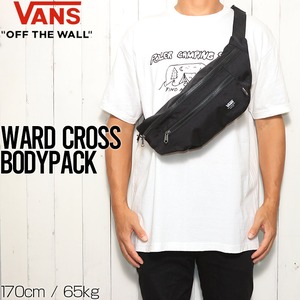 ボディバッグ ショルダーバッグ VANS ヴァンズ WARD CROSS BODYPACK VN0A2ZXX6ZC