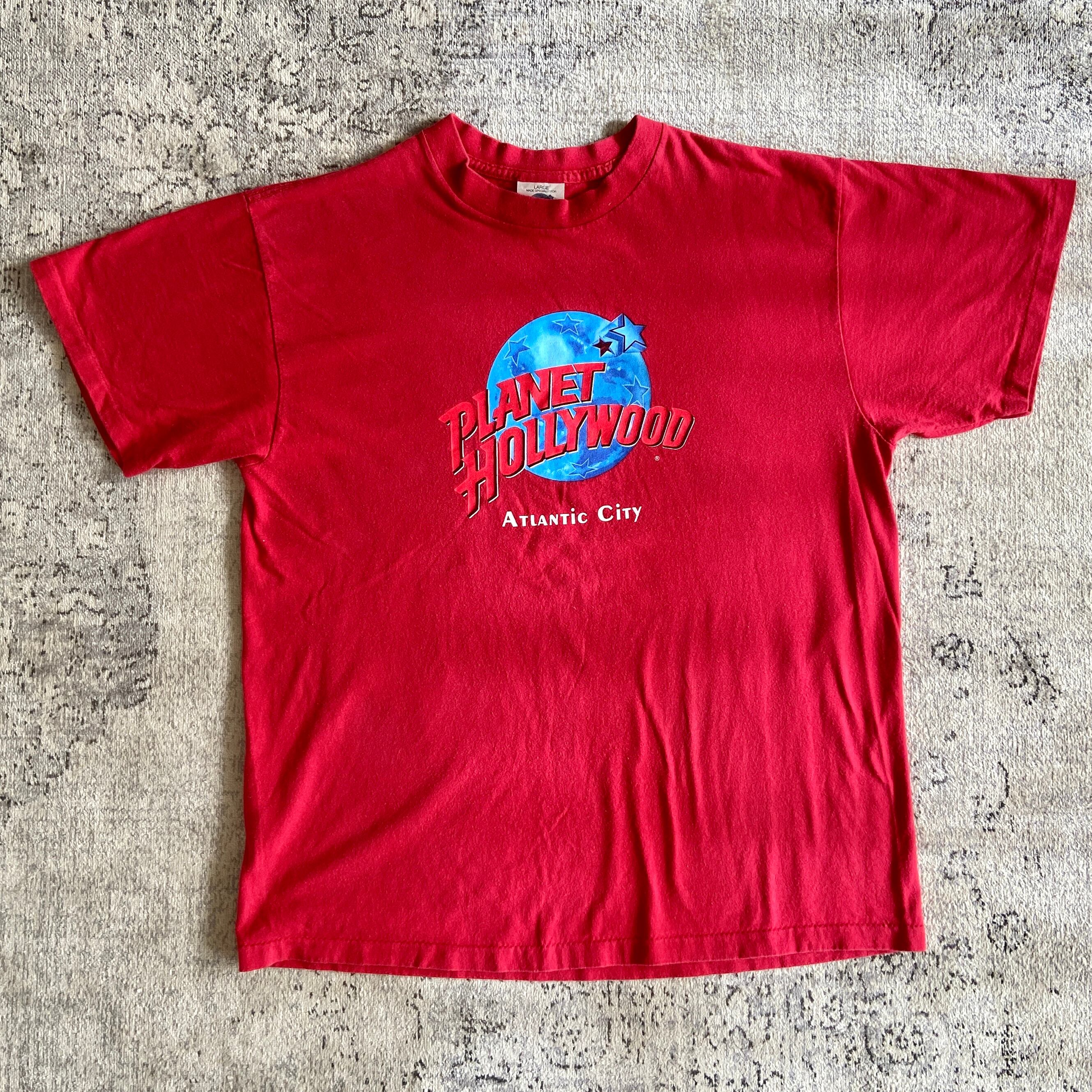 Planet Hollywood Tee L Made in USA F700