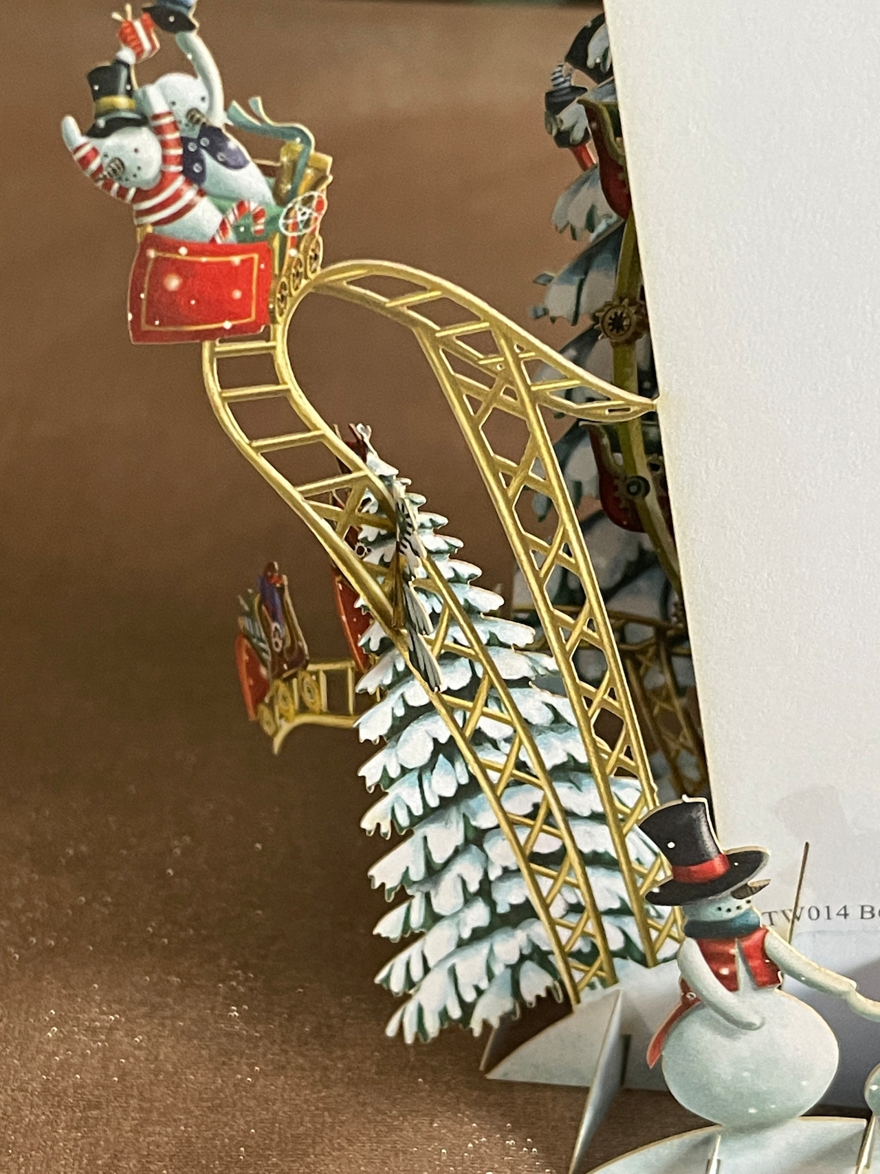 再入荷！『Me & McQ』クリスマス メリーゴーランド The Bringer of Snow's Carousel 3D Christmas Card イギリスよりの画像14