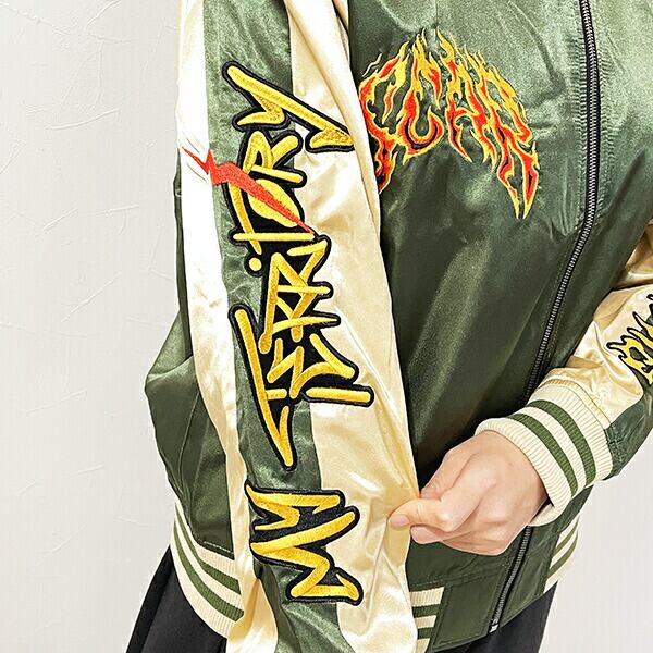 ディズニー ヴィランズ フェアレスキング スカジャン (L) ブルゾン