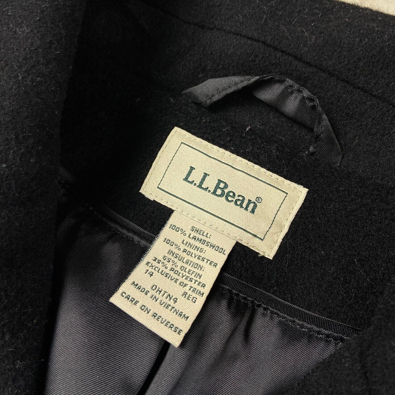 00年代 L.L.Bean エルエルビーン ウールコート ロングコート