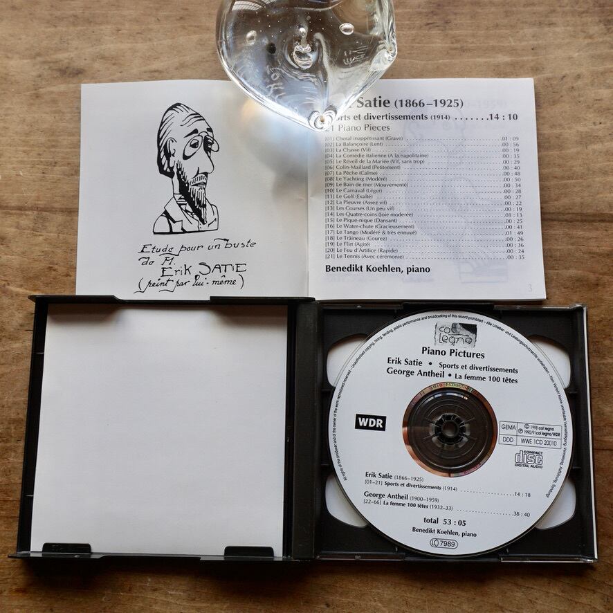 絶版CD 輸入版 中古】サティ/ アンタイル Erik Satie, George Antheil