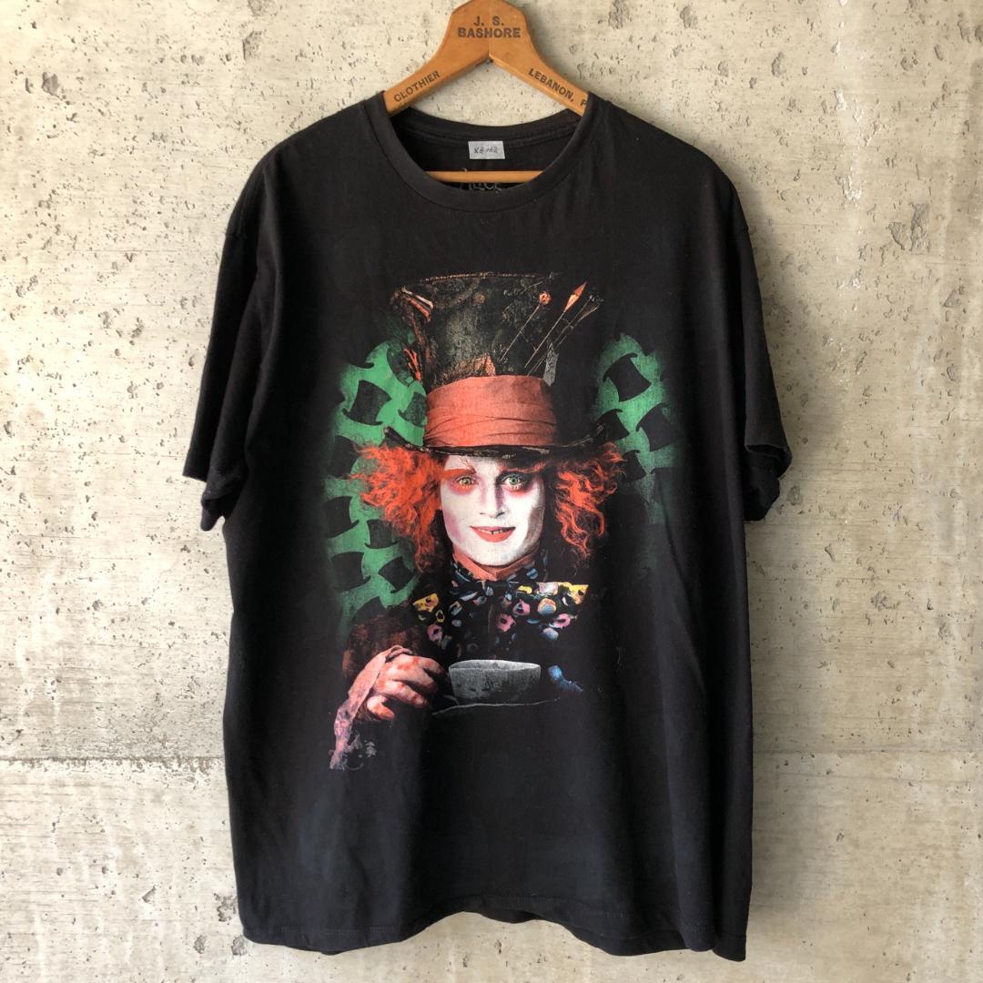 Tシャツ ジョニーデップ アリス イン ワンダーランド 2010 映画 