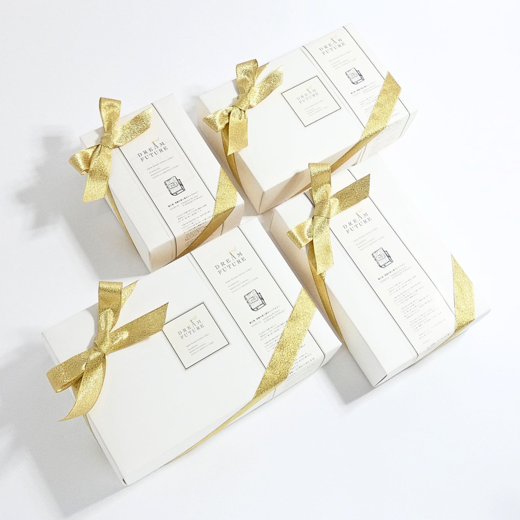 GIFT用 GOLDリボンラッピング | DREAM FUTURE ｵｼｬﾚな星のTowelのｱﾒﾆﾃｨｰ