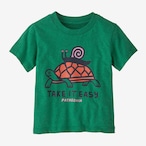 patagonia BABY/TODDLER GRAPHIC T-SHIRT Easy Rider: Gather Green