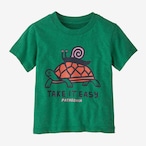 patagonia  BABY/TODDLER GRAPHIC T-SHIRT Easy Rider: Gather Green