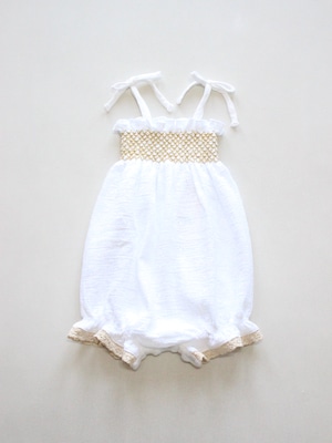 LiiLU  EIJA ROMPER  OFF WHITE