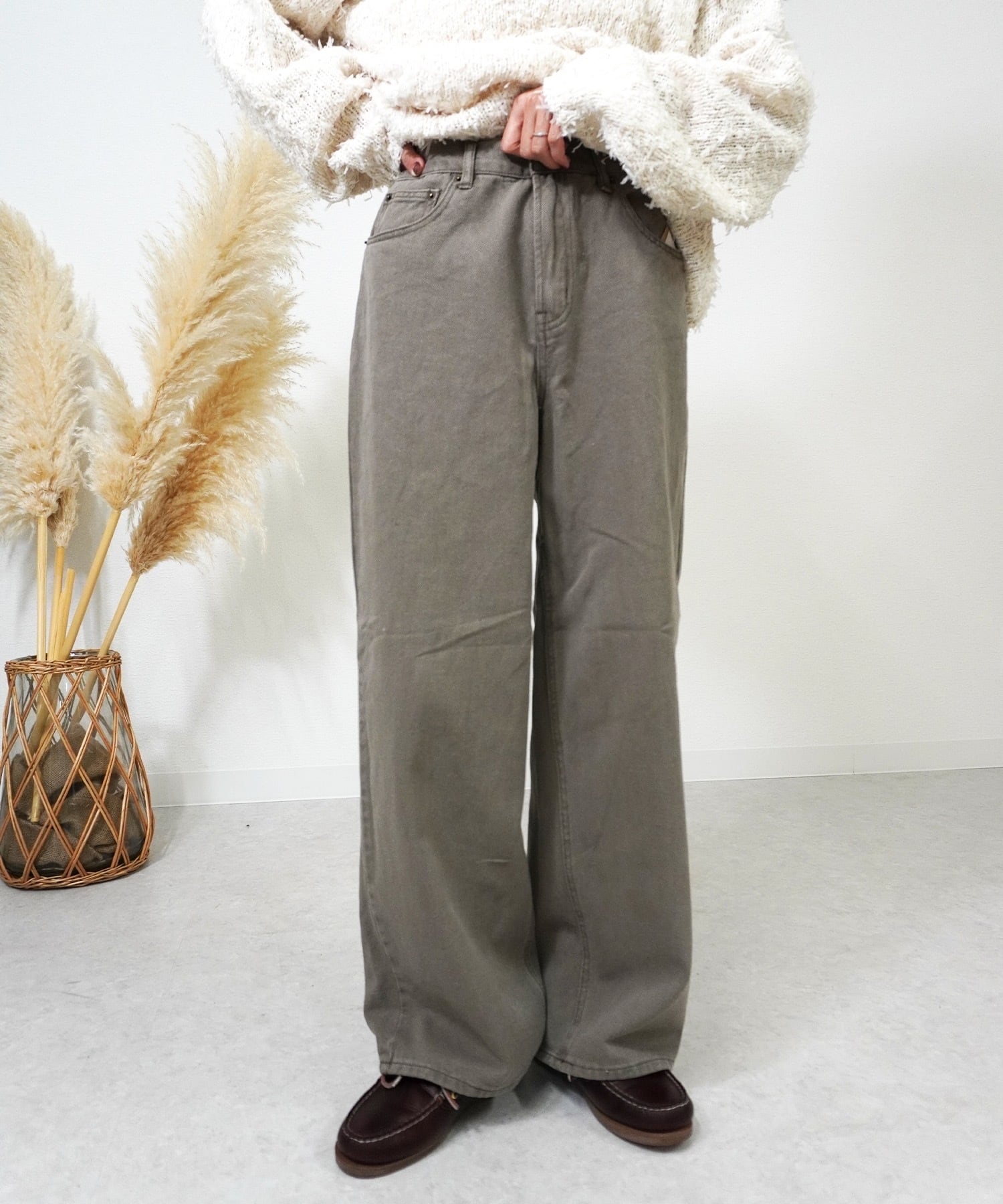 カツラギ5ポケワイドパンツ 5170100 (0825) | gossara(ゴサラ)