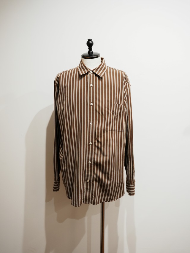 80’s St. John’s Bay Classic Stripe Brown shirt