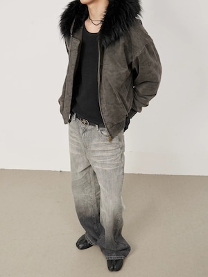 TZ killer Furry Hooded Mink-Like Puffer Jacket ver.2