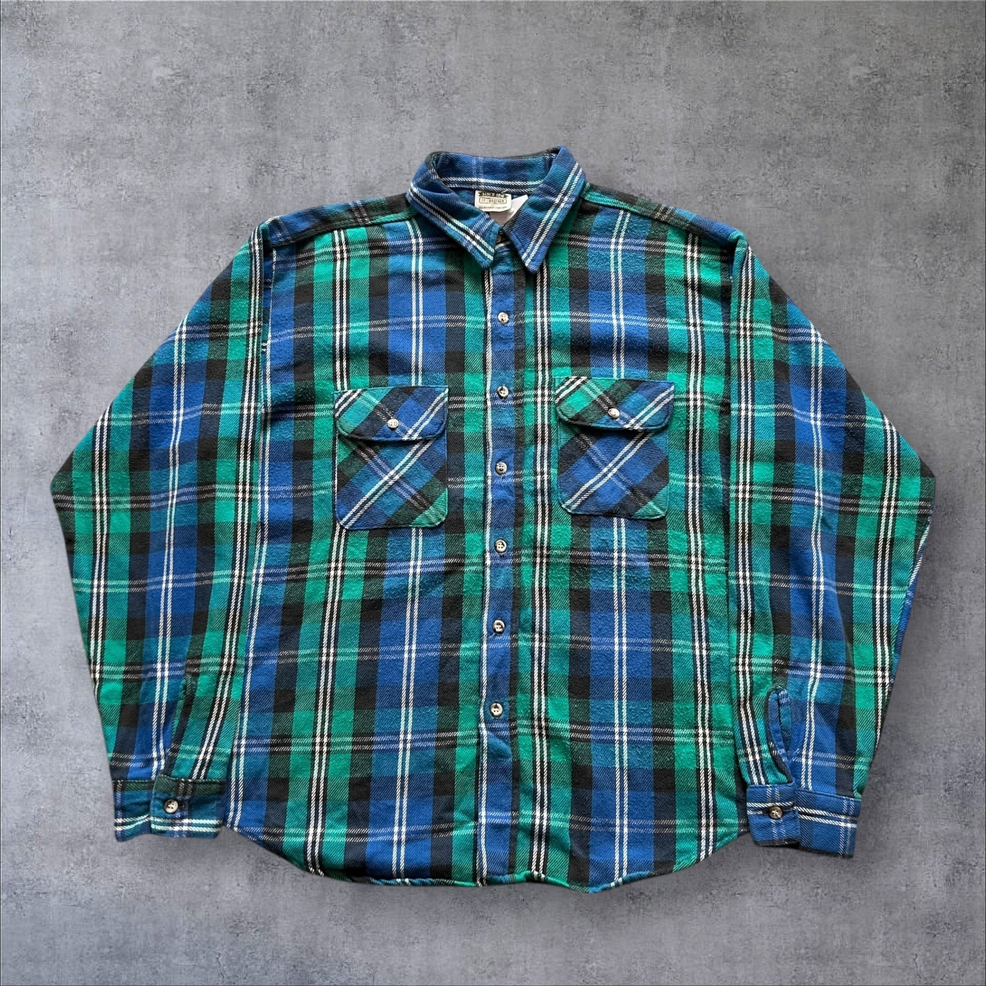 1990s FIVEBROTHER Flannel Shirt【高円寺店】