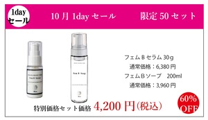 10月　1dayセール