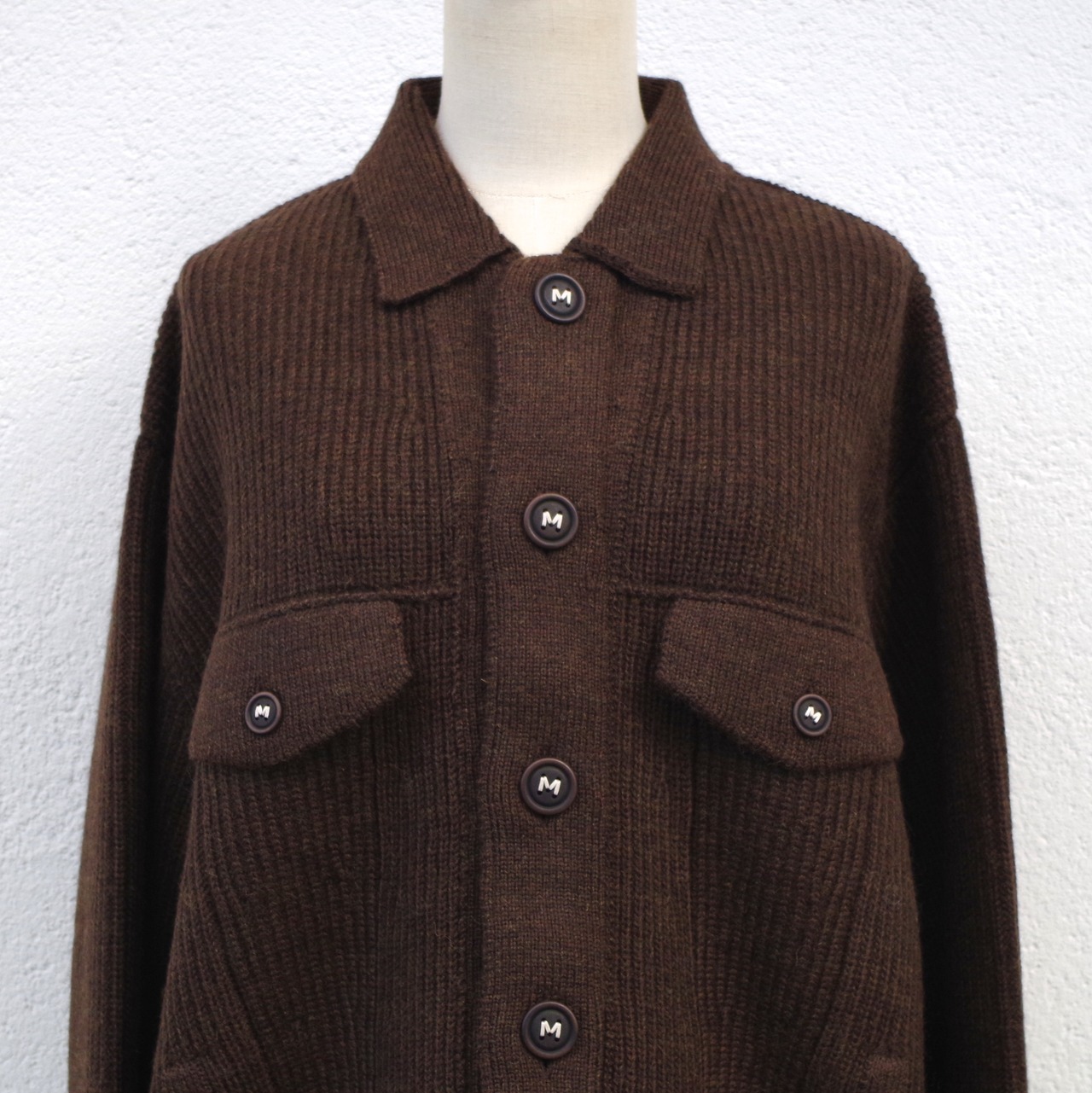 MAISON CARRÉE WOOL G-Jyan  "BROWN"　