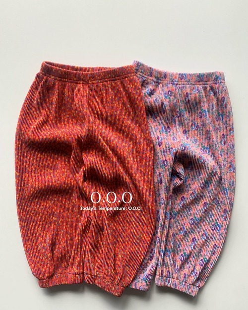 《予約10％OFF 》aria pants・OOO