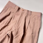 GREENCLUBS グリーンクラブ タックパンツ 79/くすみピンク メンズ