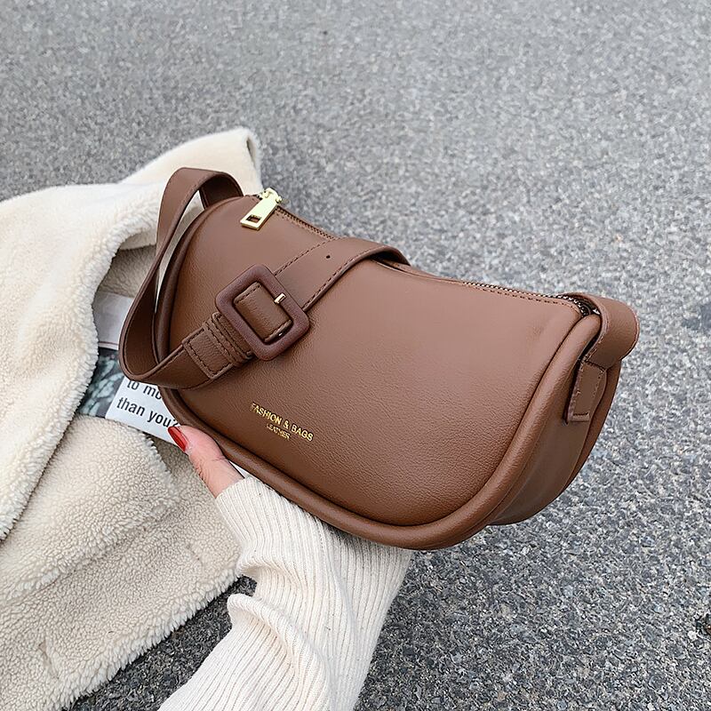 オータムウィンタースタイルショルダーバッグ 秋物 冬物 メッセンジャーバッグ 手作りハンドバック48415958365