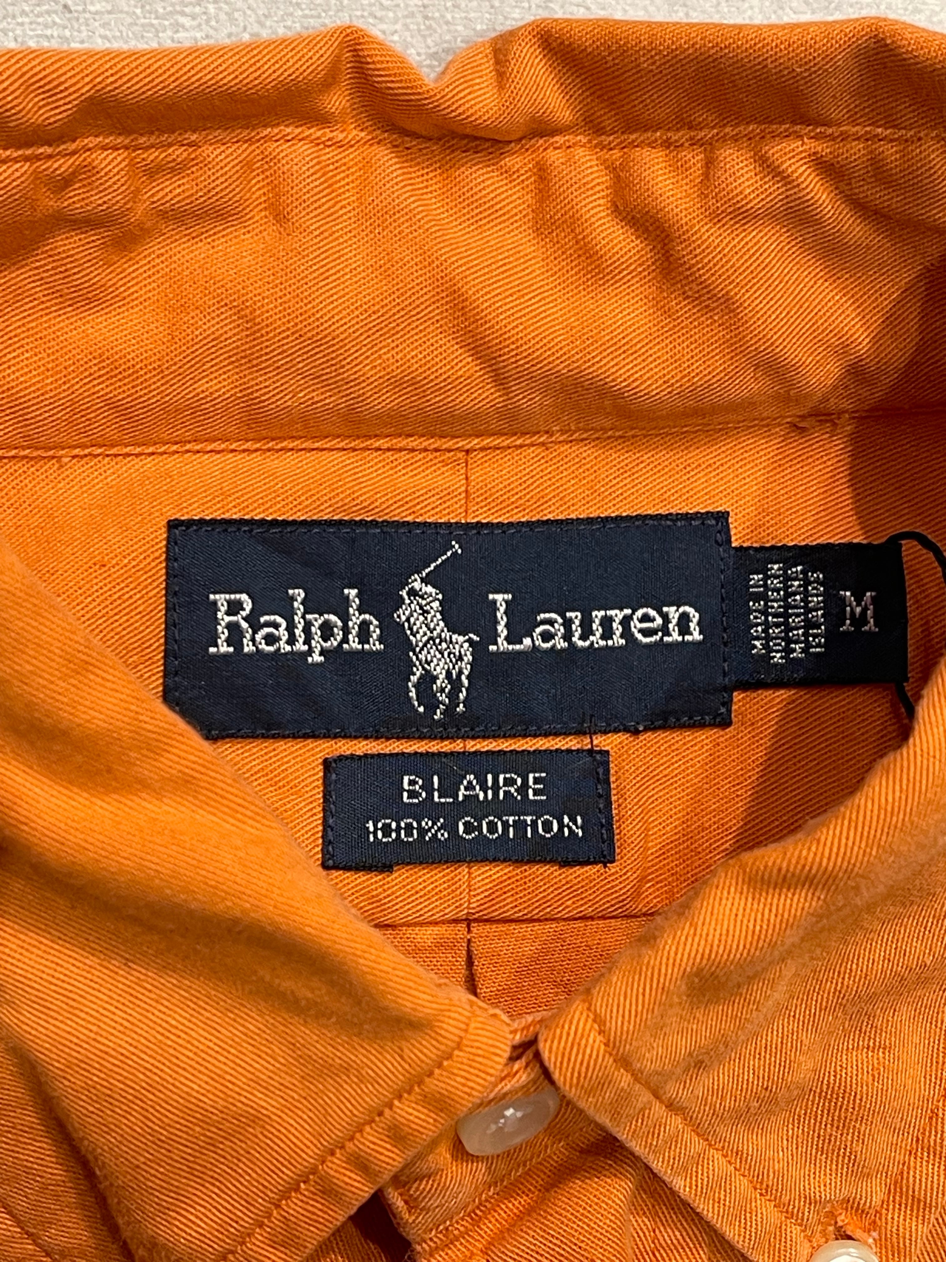 RALPH LAUREN BLAIRE 】90's ラルフローレン ブレア 長袖シャツ M