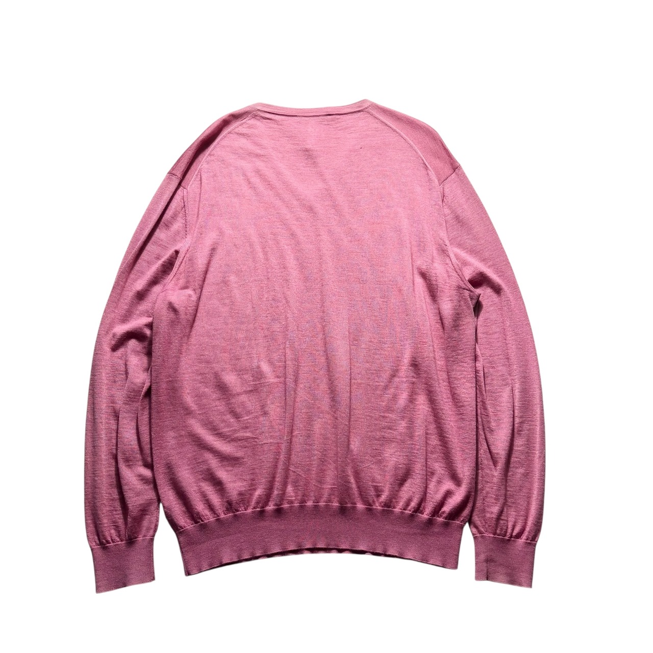 ERMENEGILDO ZEGNA cashmere silk V neck sweater