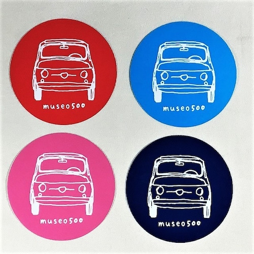 FIAT 500 Affetto Sticker 【1枚/税込価格】