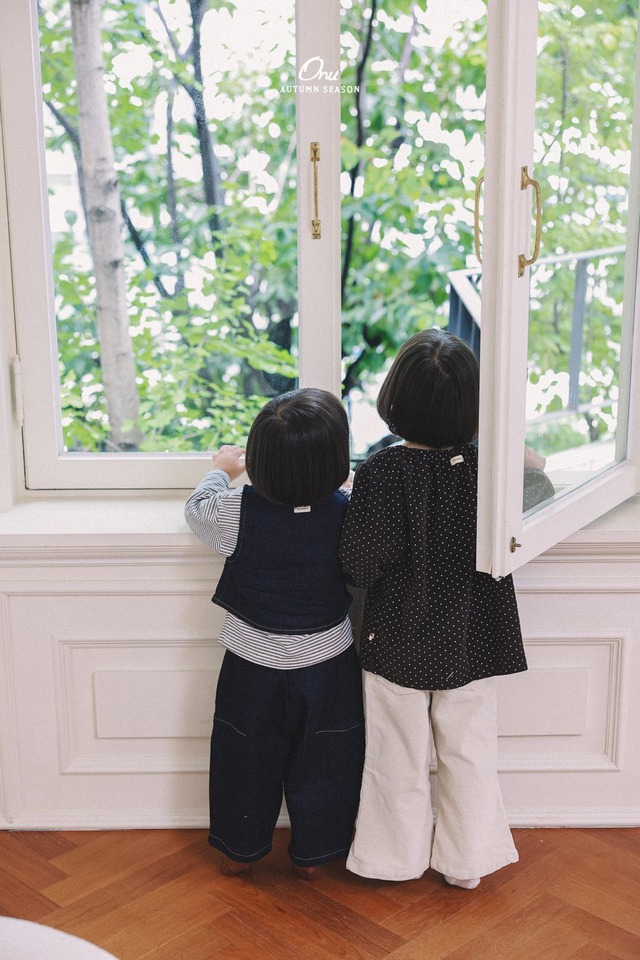 《予約》送料無料【ONU】Dot Shirring Blouse