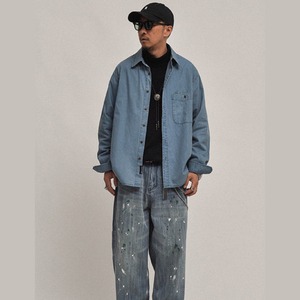 フェードウォッシュ ミニマルシャツ A2162