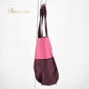 レディース トクコプルミエヴォル TOKUKO 1er VOL バッグ パープル系 トートバッグ 肩掛け 紫 橙 ハート ポケット かわいい カジュアル おしゃれ お出かけ 落ち着いた色 ピンク系 オレンジ系