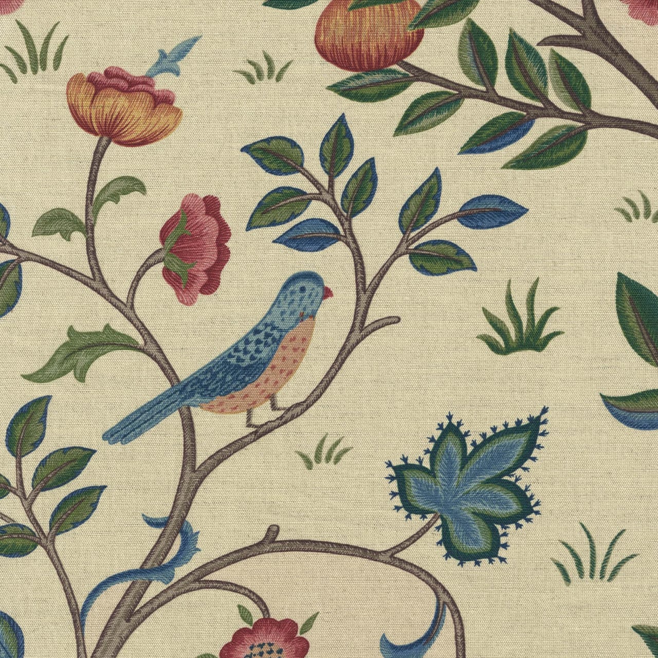 ウィリアムモリス♣︎ケムスコットツリー♣︎ハンドメイドバッグ