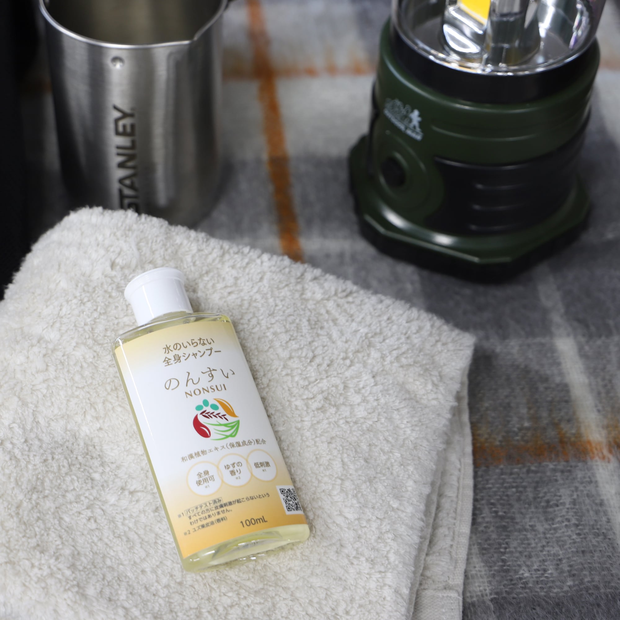 水のいらないドライシャンプー のんすい 100mL | The Healthcare Mall