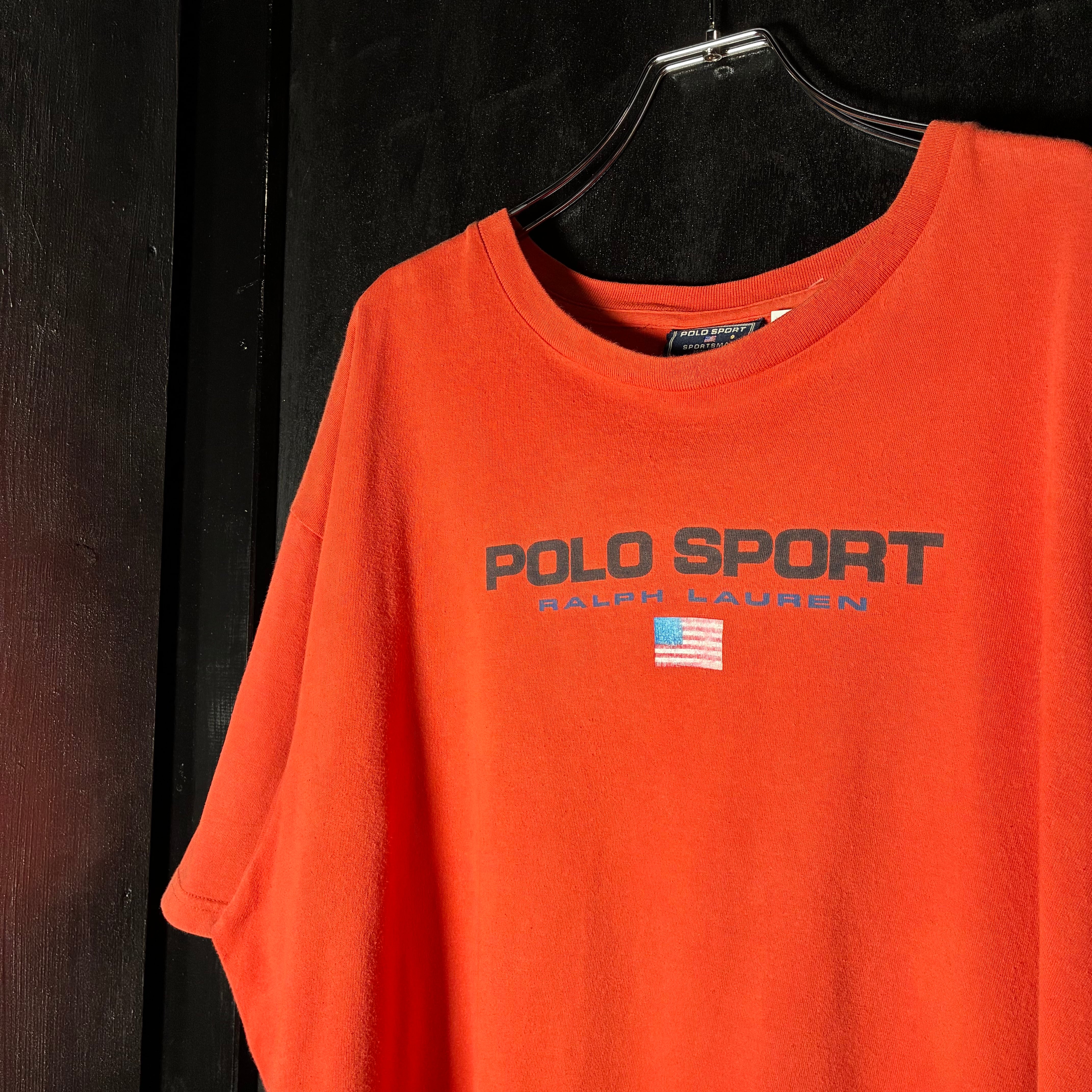POLO SPORT RALPH LAUREN Tee ポロスポーツ ロゴTシャツ オレンジ