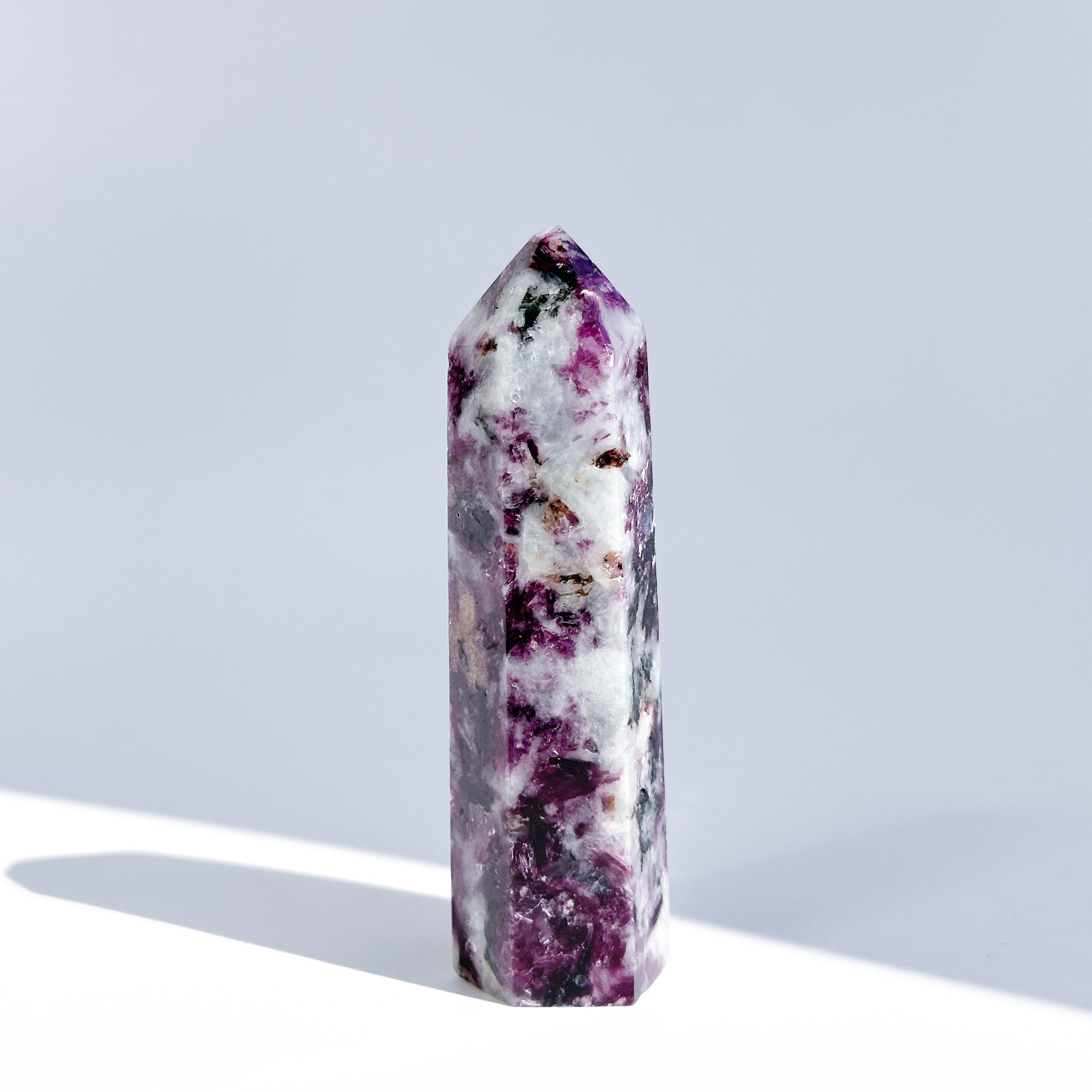 レピドライト タワー32◇ Lepidolite ◇天然石・鉱物・パワーストーン