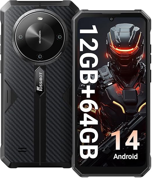 FOSSiBOT S2 SIMフリー スマートフォン本体 20GB+256GB/1TB拡張可能