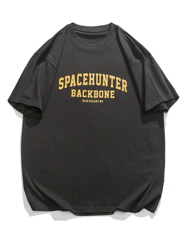 クルーネックプリント半袖Tシャツ　S0524