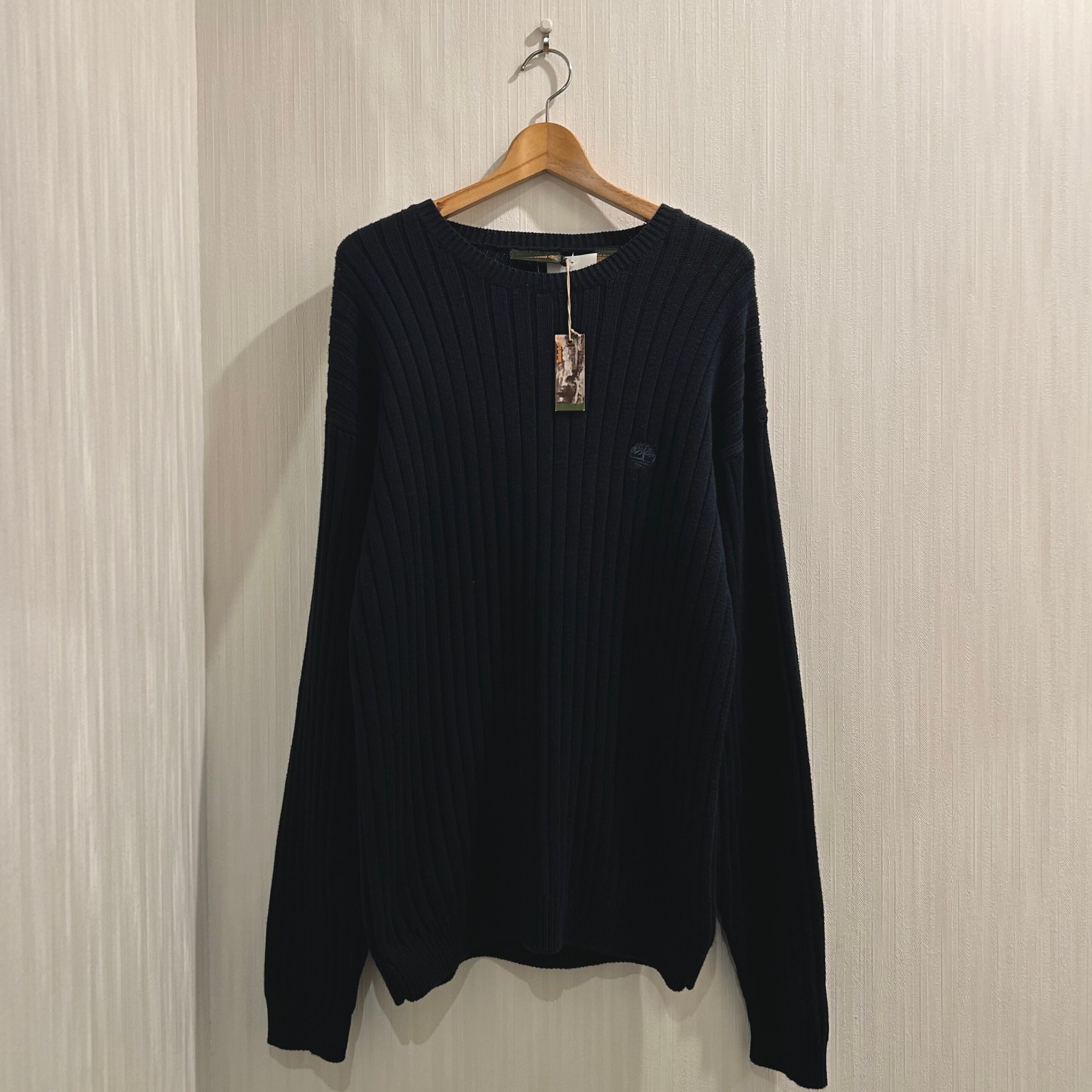 Dead Stock!! 2000s Timberland Rib Cotton Knit